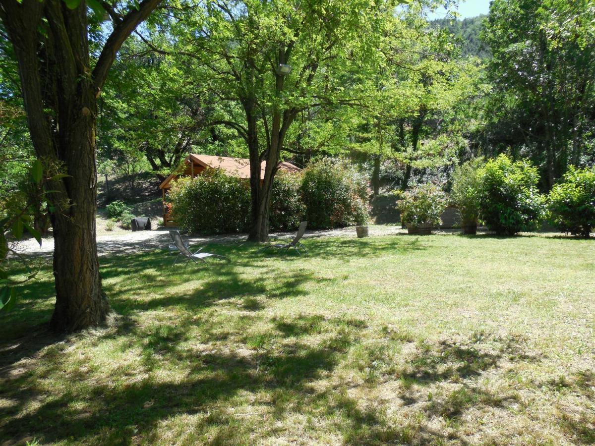 Le chalet bois de Célio Coux Exterior foto